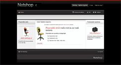 Desktop Screenshot of netshop.si